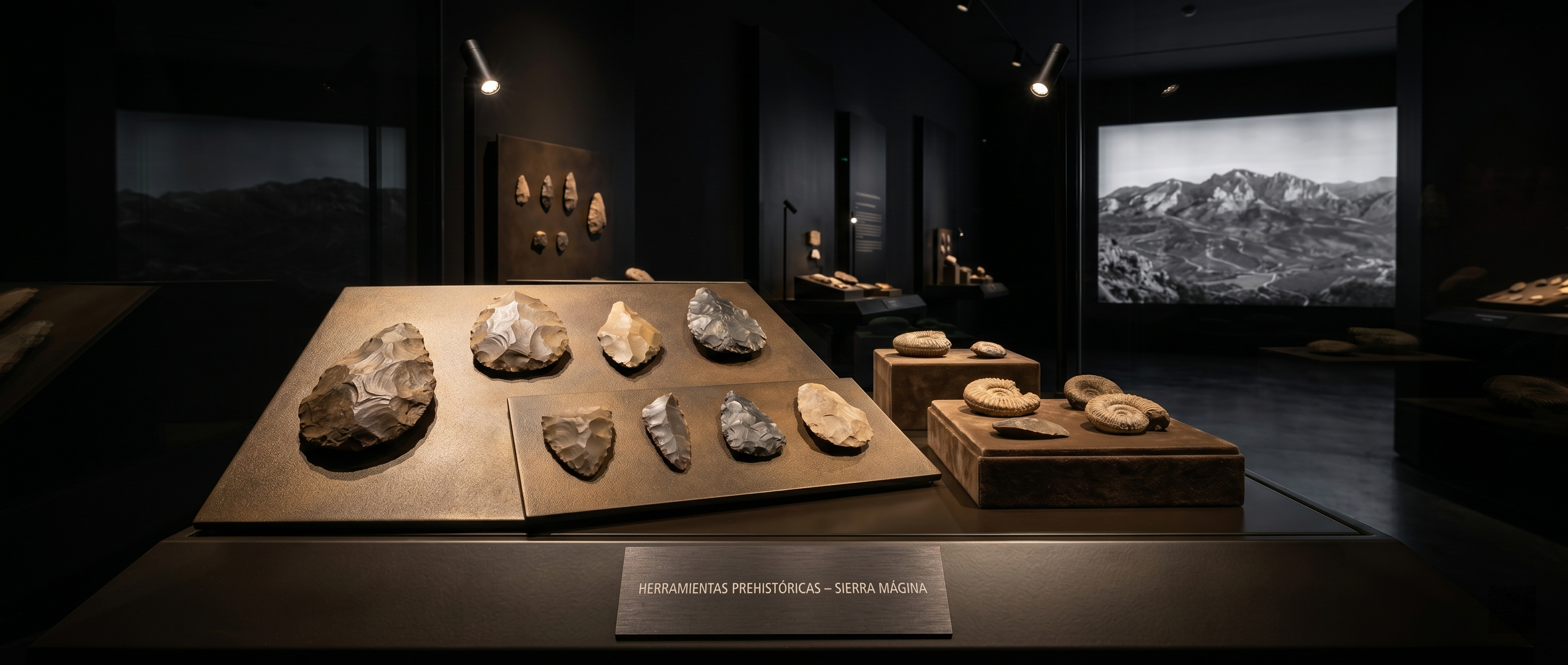Herramientas prehistóricas vinculadas al poblamiento humano